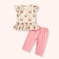 Cottontail Cutie - Capri Set - 4T