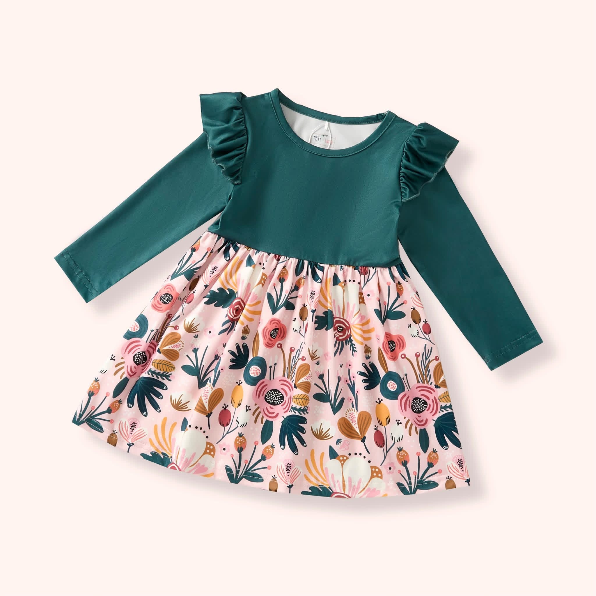 Cozy Botanicals- Dress - 3T