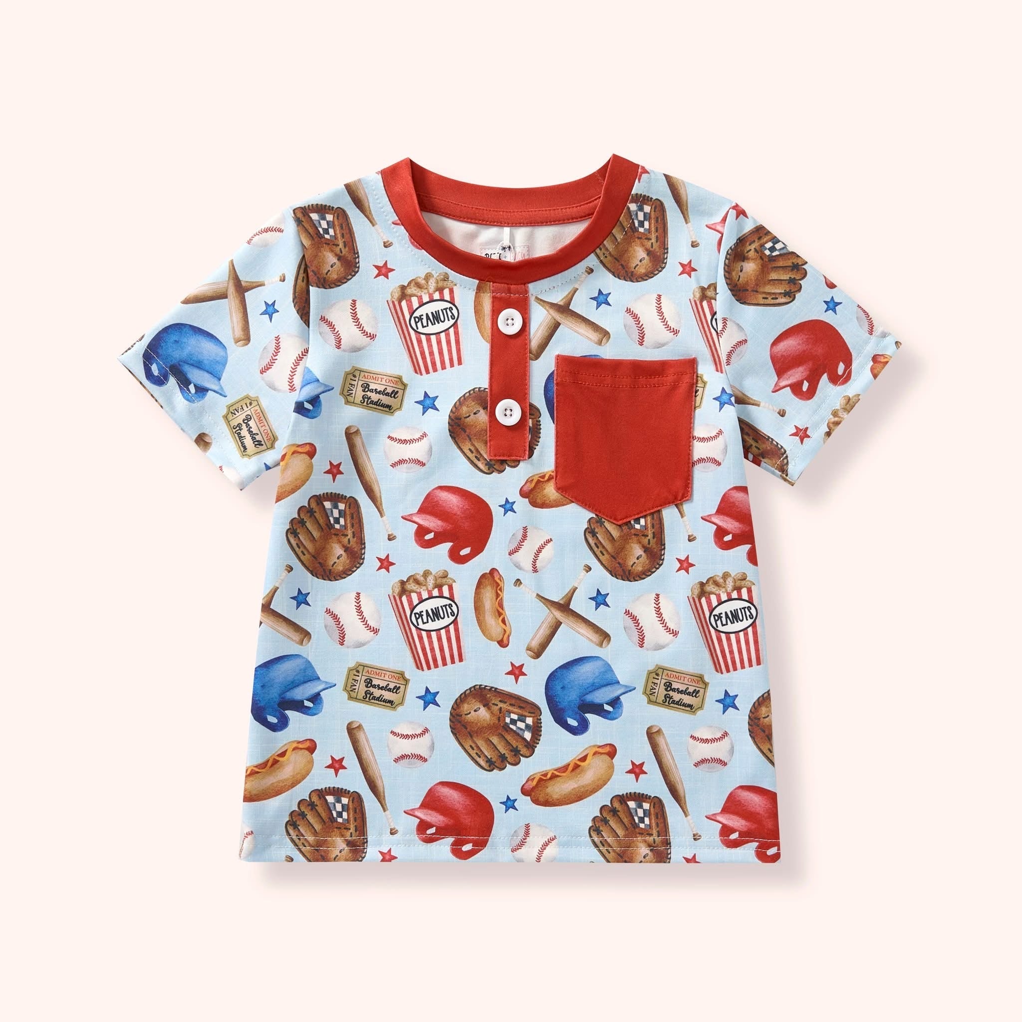 Baseball Life - Boy Shirt - 7/8